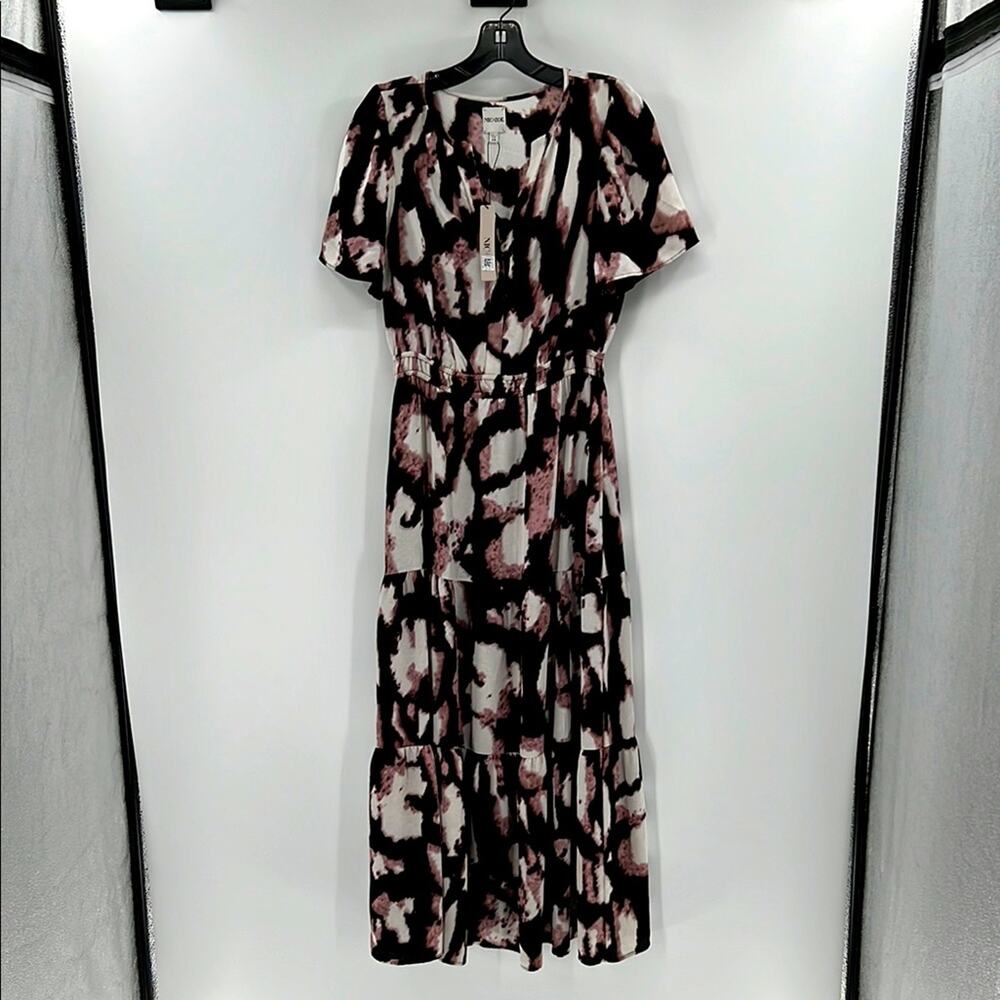 Nic+Zoe Women's Spring Shadow Daydream Dress with pockets - Black/White - XS NWT